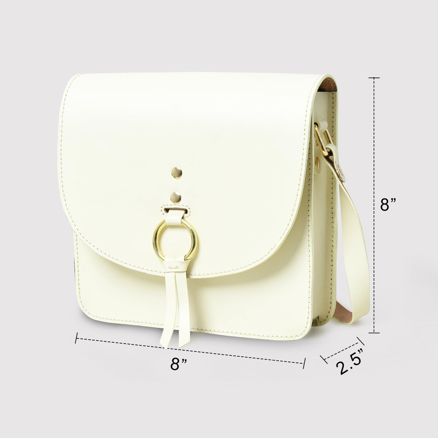 White Elegance Crossbody Sling Bag - Tampa Home & Garden Store