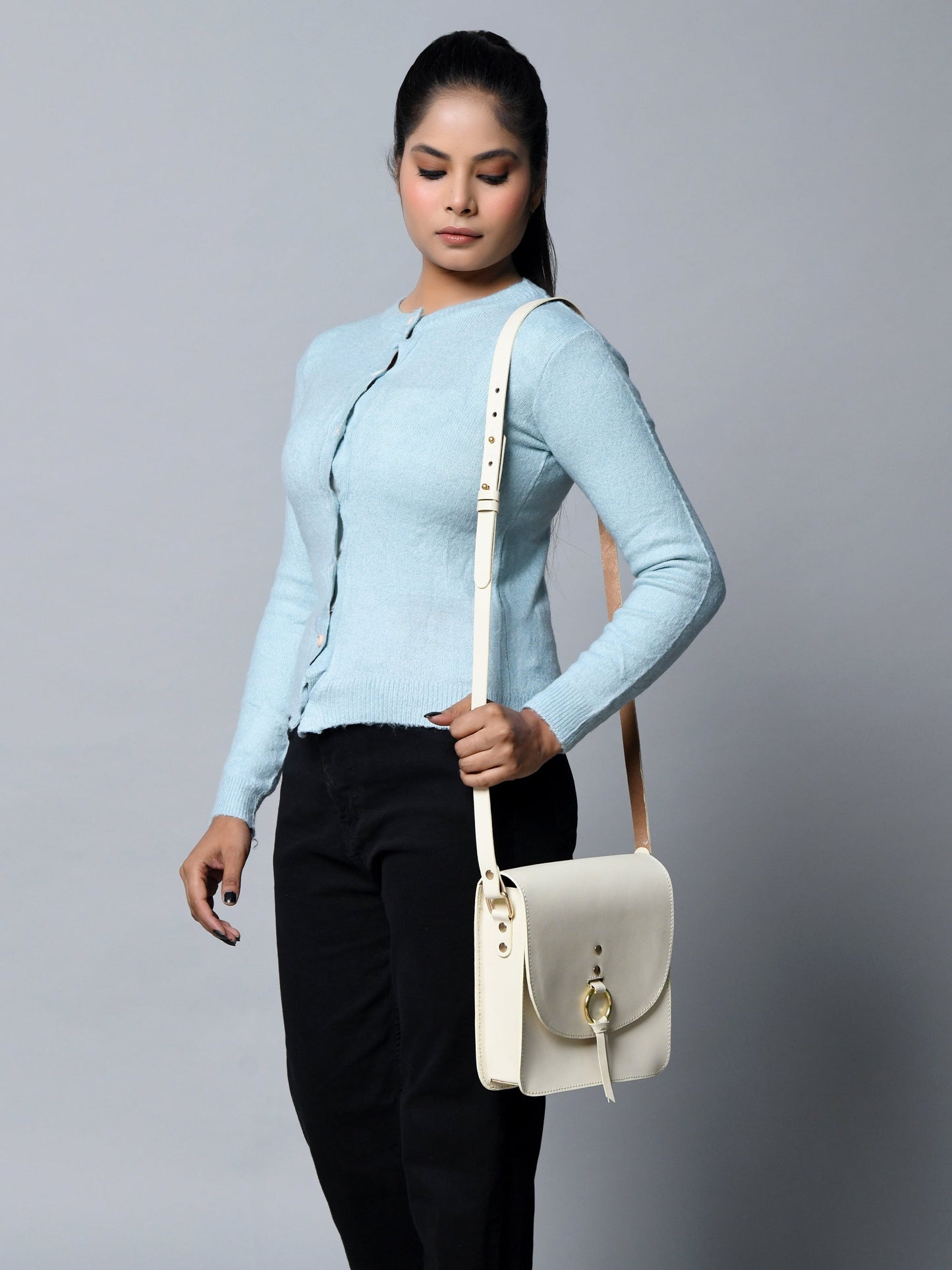 White Elegance Crossbody Sling Bag - Tampa Home & Garden Store