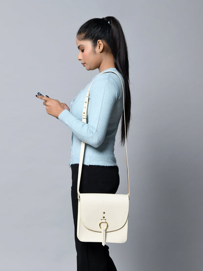 White Elegance Crossbody Sling Bag - Tampa Home & Garden Store