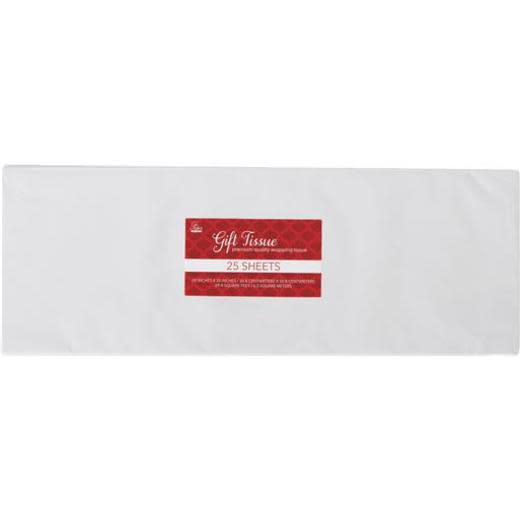 White Gift Tissue - 25 Sheets - Tampa Home & Garden Store