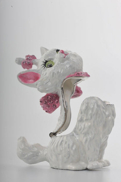 White and Pink Cat - Tampa Home & Garden Store