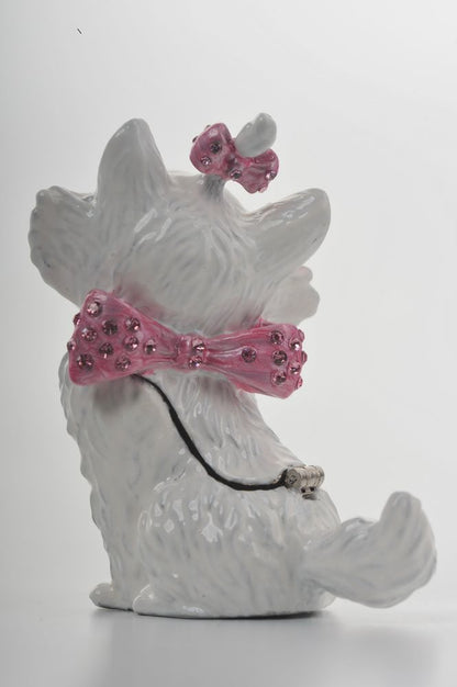 White and Pink Cat - Tampa Home & Garden Store