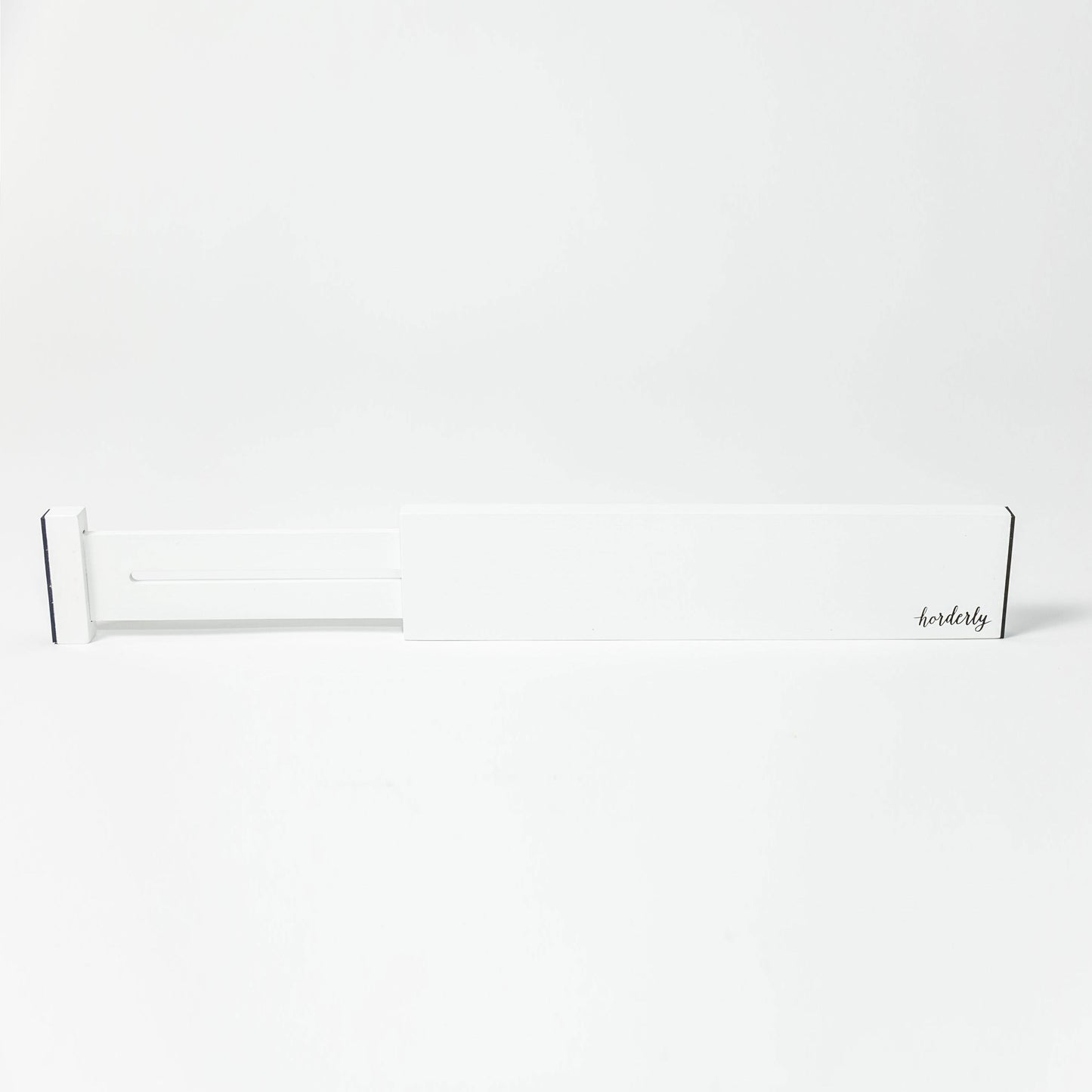 Bamboo Expandable Drawer Dividers – White, by Horderly, in white packaging on Tampa Home & Garden Store