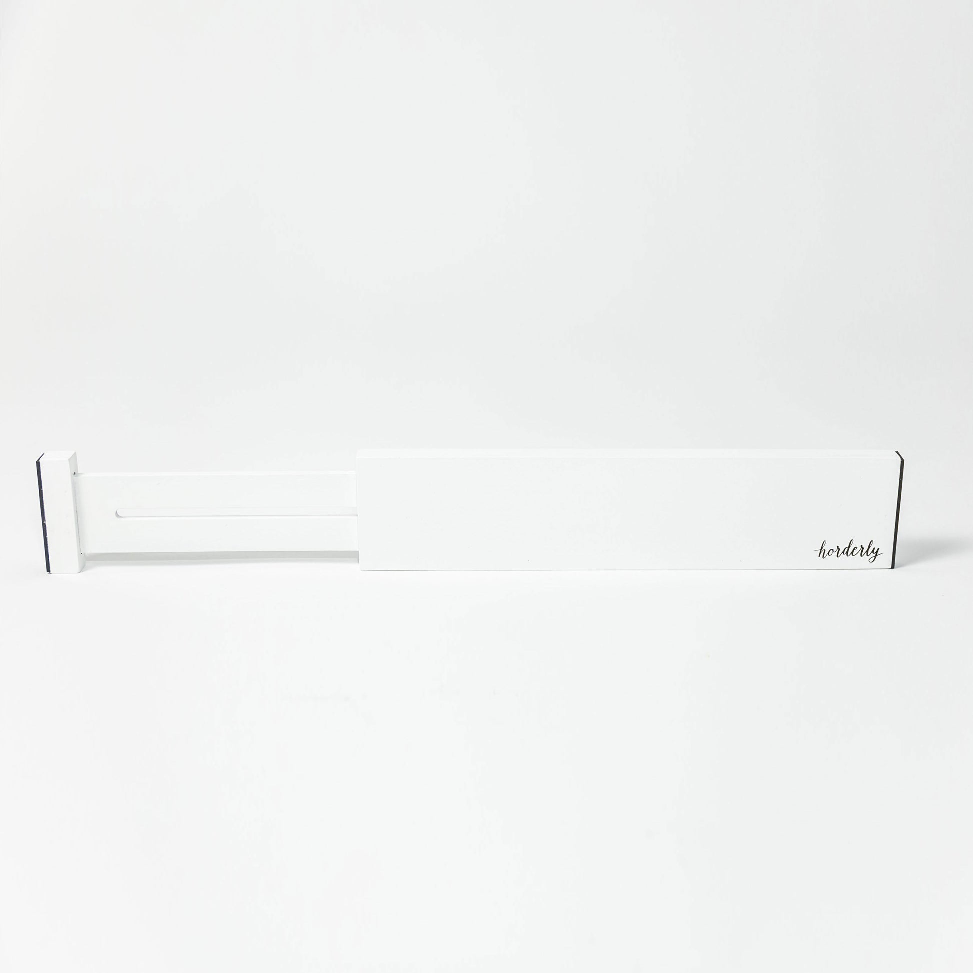 Bamboo Expandable Drawer Dividers – White, by Horderly, in white packaging on Tampa Home & Garden Store