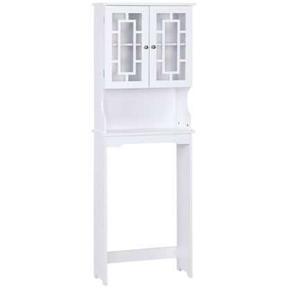 Organizador ahorrador de espacio para baño con estante ajustable - Gris