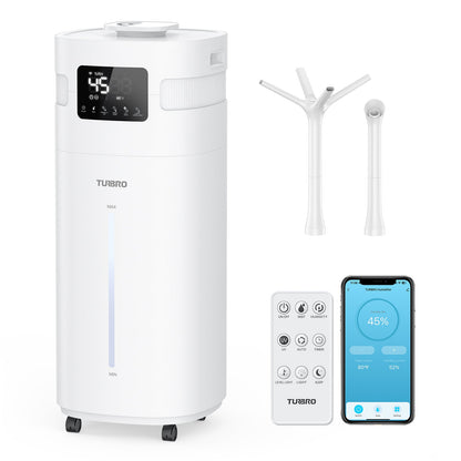 Humidificador comercial Greenland de 5,3 galones para habitaciones grandes, con conexión WiFi 