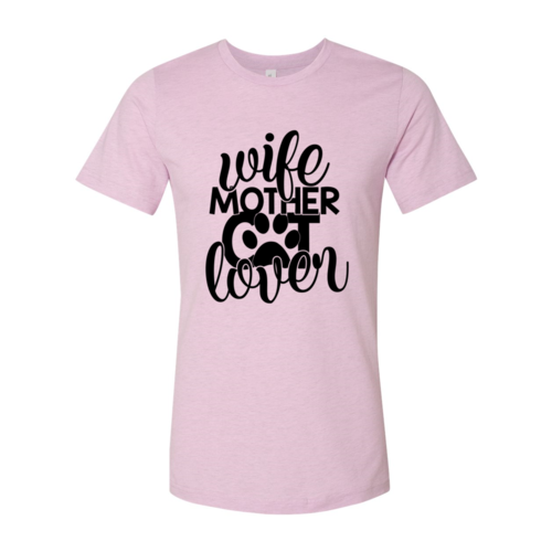 Wife Mother Cat Lover T-Shirt - Tampa Home & Garden Store