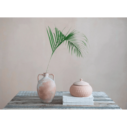Willow Terracotta Urn with Handles - Tampa Home & Garden Store