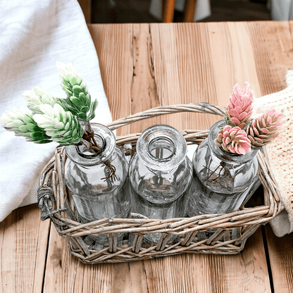 Willow Wrapped Vases - Tampa Home & Garden Store