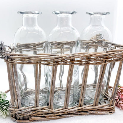 Willow Wrapped Vases - Tampa Home & Garden Store