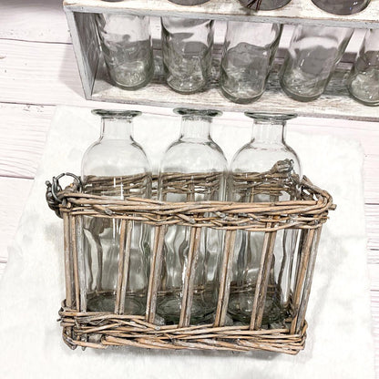 Willow Wrapped Vases - Tampa Home & Garden Store