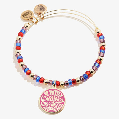 Willy Wonka Chocolate Factory Beaded Charm Bangle