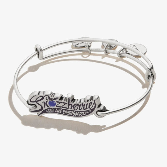 Willy Wonka Snozzberries inline charm bracelet, silver-tone by ALEX AND ANI on Tampa Home & Garden Store