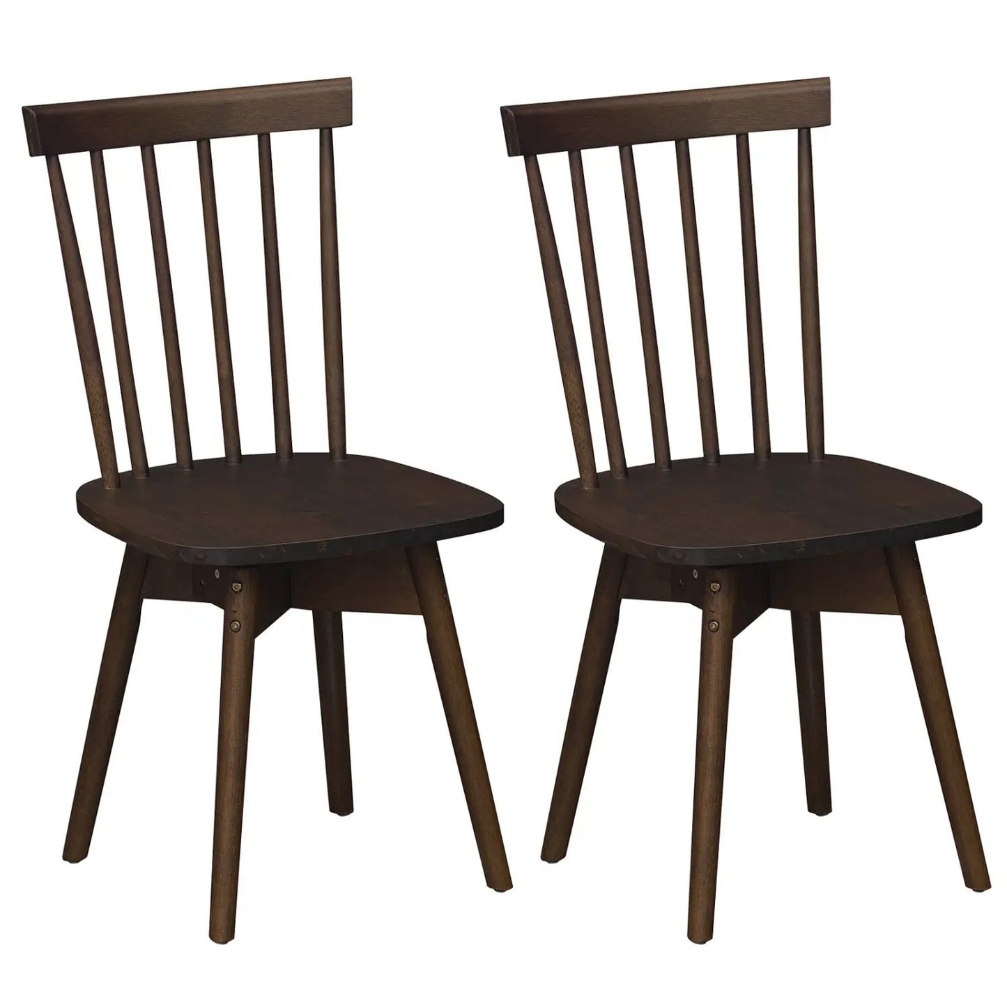 Windsor Dining Chairs Set of 2 with Swivel Seat