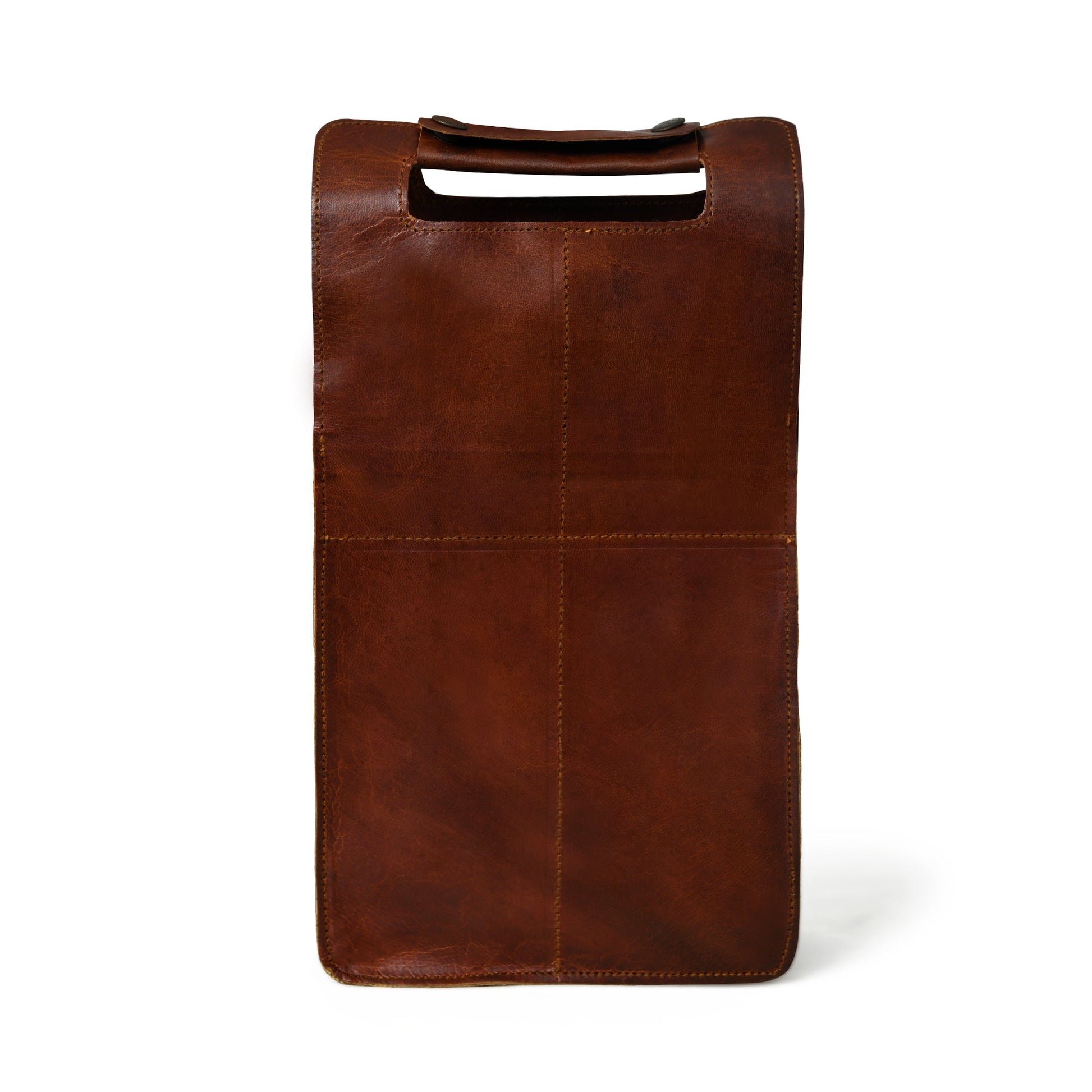 Wine Bottle Leather Cover - Tampa Home & Garden Store