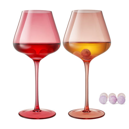 Love Wine Glasses And The Quartz Stone Chillers