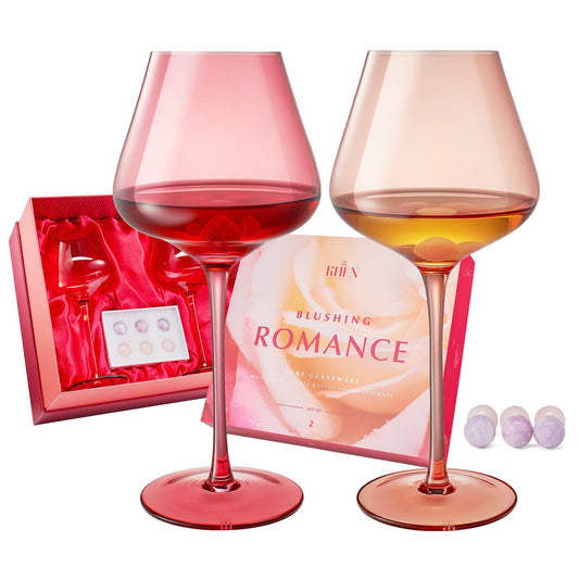 Love Wine Glasses And The Quartz Stone Chillers