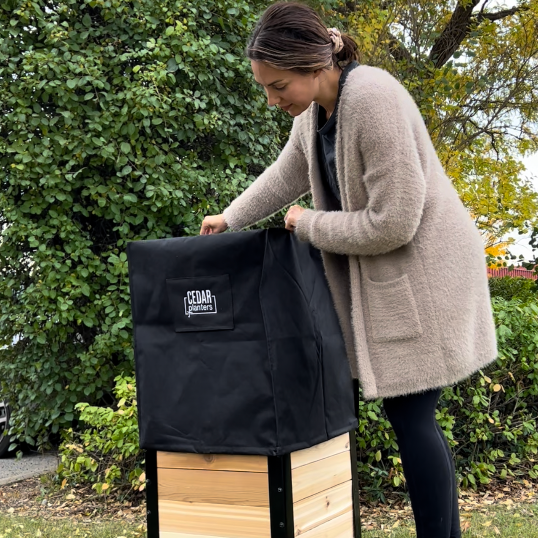 Winter Covers for 24" Tall Planter Boxes - Tampa Home & Garden Store