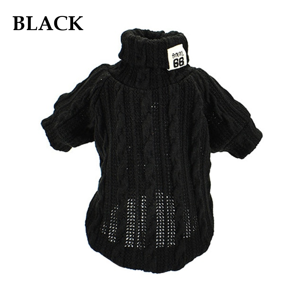 Winter Warm Knitted Turtleneck Sweater for Small Dogs or Cats - Tampa Home & Garden Store