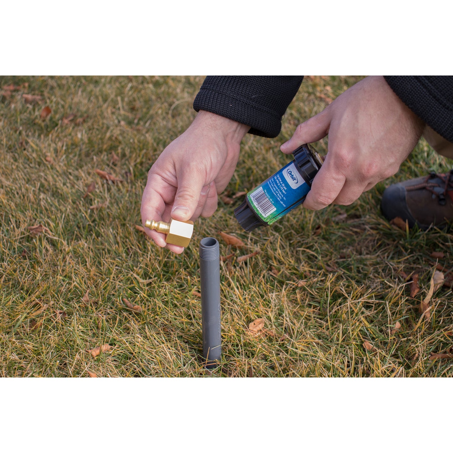 Sprinkler Winterization Kit 51028 Orbit brass fitting bottle irrigation Tampa Store on Tampa Home & Garden Store