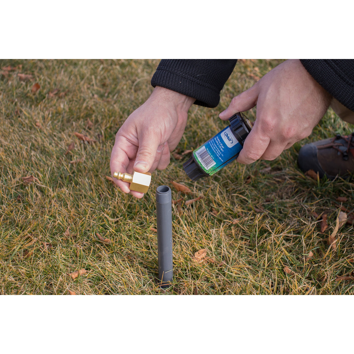 Sprinkler Winterization Kit 51028 Orbit brass fitting bottle irrigation Tampa Store on Tampa Home & Garden Store