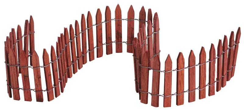 Wired Wooden Fence - 18 Inches long - Tampa Home & Garden Store