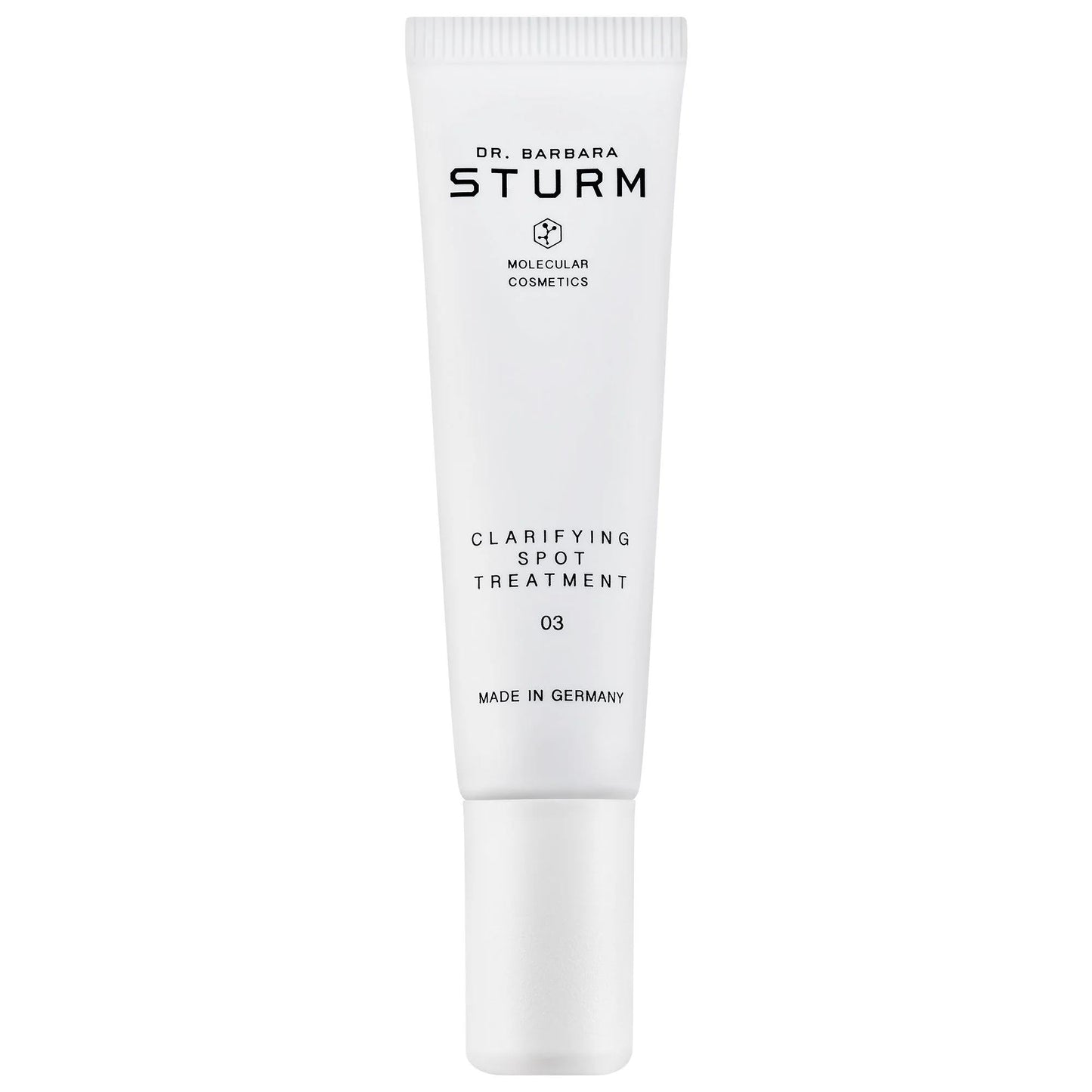 Dr. Barbara Sturm Clarifying Spot Treatment tube, white squeeze bottle, shade 03 on Tampa Home & Garden Store
