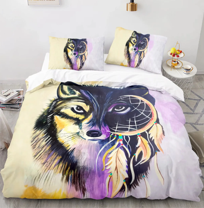Wolf Bedding Set - Tampa Home & Garden Store