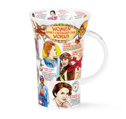 Women Who Changed The World Fine Bone China Mug Glencoe Style By Dunoon - Tampa Home & Garden Store