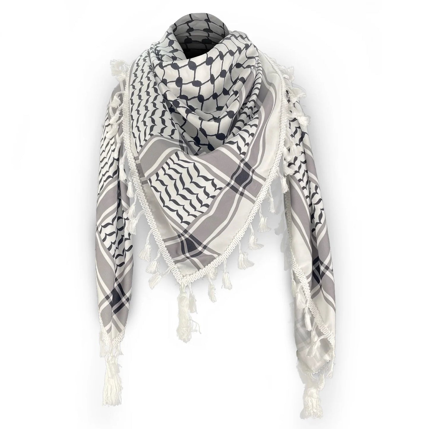 Women's Soft Cotton Scarf with Gold Sparkle – Lightweight Hijab, Shawl, Headwrap for All Occasions - Tampa Home & Garden Store