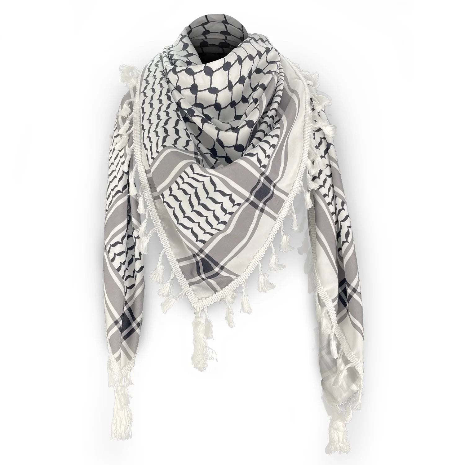 Women's Soft Cotton Scarf with Gold Sparkle – Lightweight Hijab, Shawl, Headwrap for All Occasions - Tampa Home & Garden Store