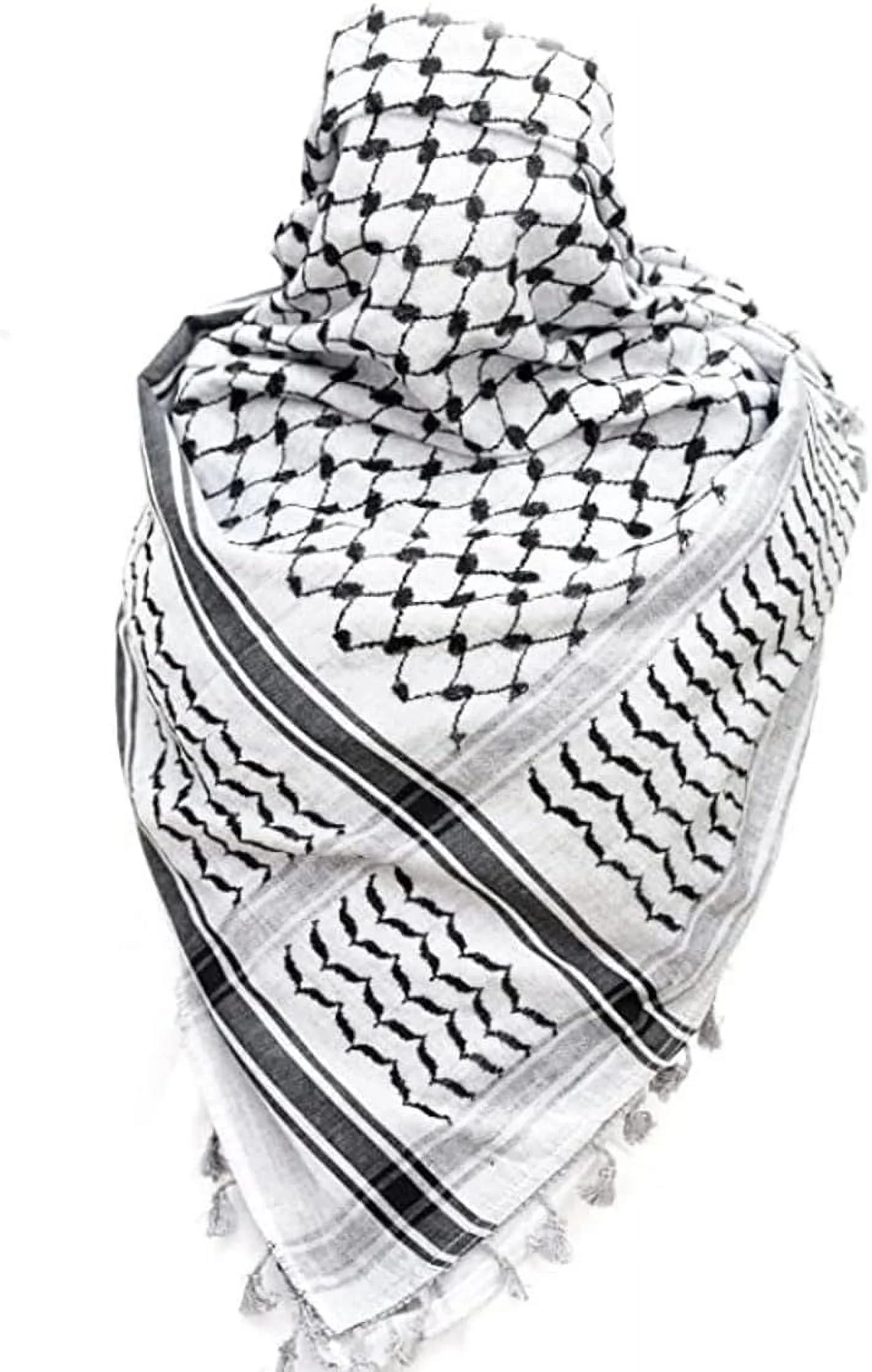 Women's Soft Cotton Scarf with Gold Sparkle – Lightweight Hijab, Shawl, Headwrap for All Occasions - Tampa Home & Garden Store