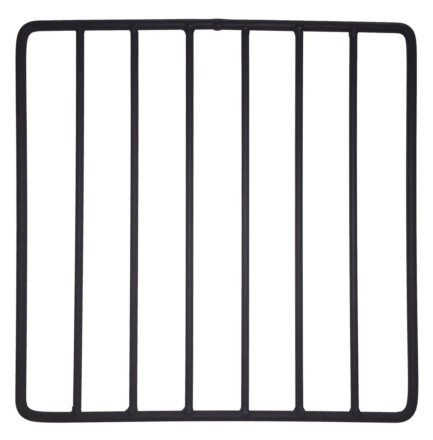 Wood grate for Tuscan Tile square fire pit, black metal replacement part Fire Sense/Balkene on Tampa Home & Garden Store