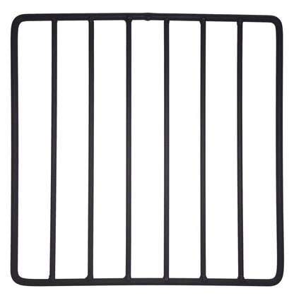 Wood grate for Tuscan Tile square fire pit, black metal replacement part Fire Sense/Balkene on Tampa Home & Garden Store