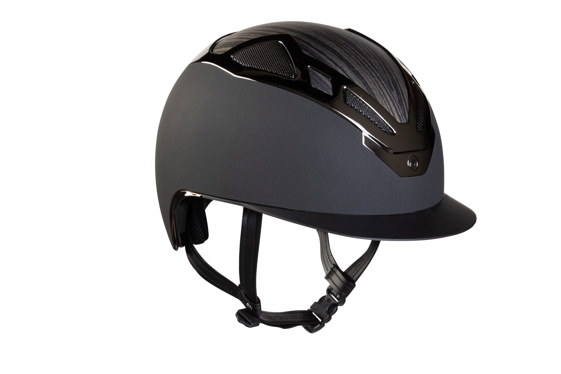 Suomy Apex riding helmet wood anthracite matte with side vents, American Equus on Tampa Home & Garden Store