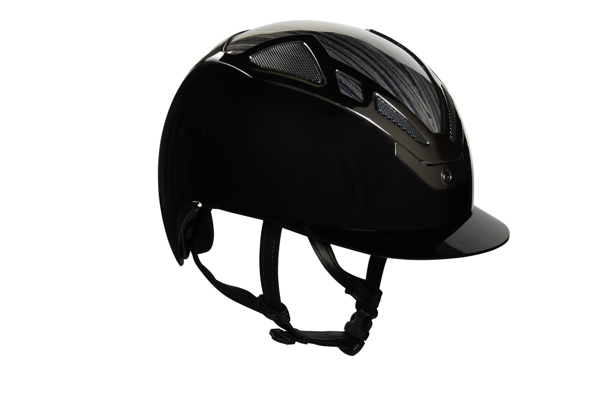 Suomy Apex riding helmet wood black glossy with vented side panels on Tampa Home & Garden Store