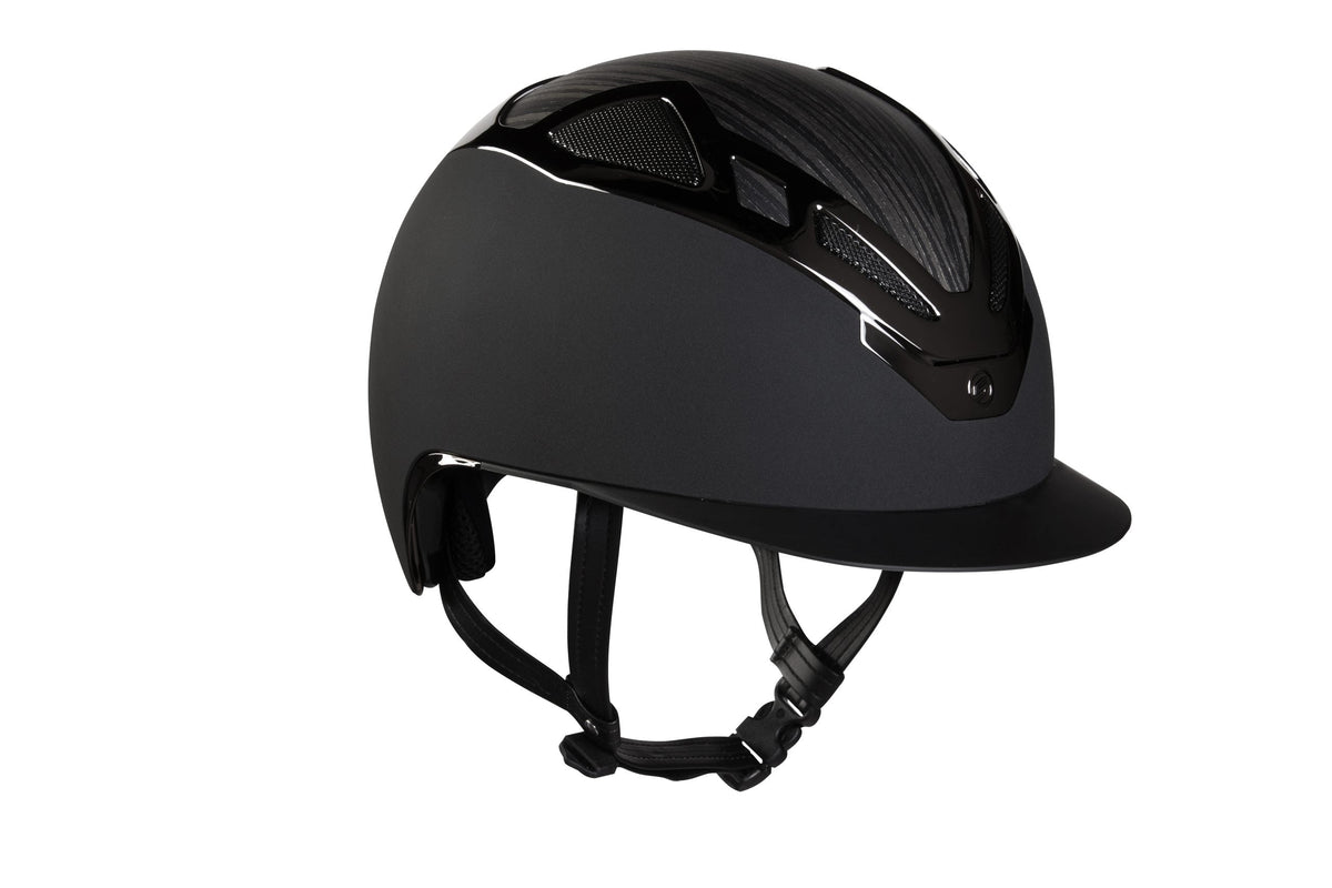 Suomy Apex Riding Helmet Wood Black Matte with vented shell American Equus Equestrian Helmet on Tampa Home & Garden Store