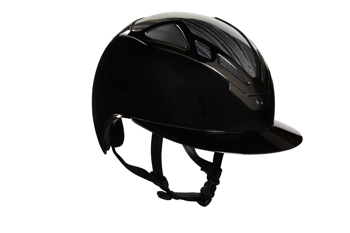 Suomy Apex riding helmet wood black glossy finish by American Equus, equestrian helmet on Tampa Home & Garden Store