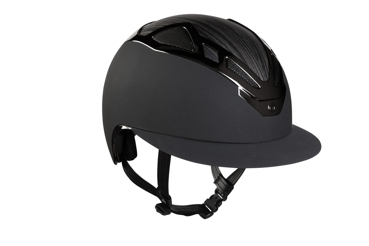 Suomy Apex Riding Helmet in wood black matte finish, American Equus equestrian helmet on Tampa Home & Garden Store