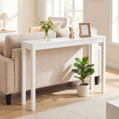 Wooden Console Table Modern Farmhouse Sofa Table