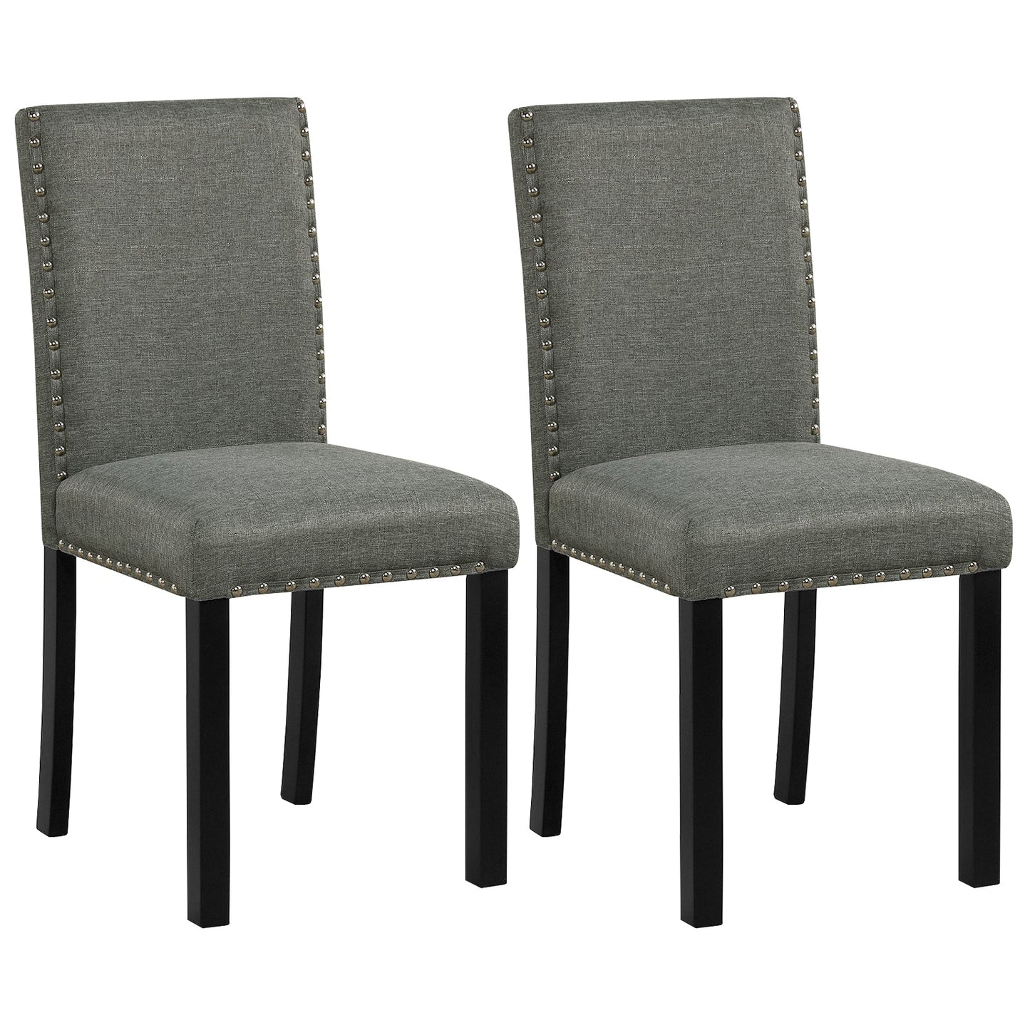 Wooden Dining Chairs Set of 4 with Bent Wood Legs