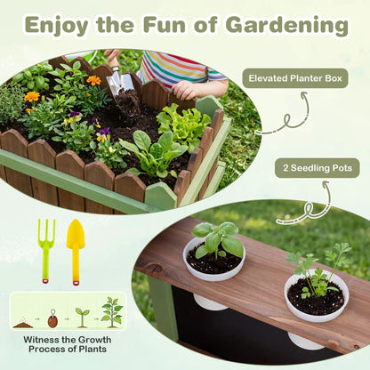 Mud Farm Playset With Planter Box and Water Pump
