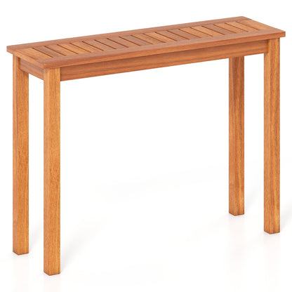 Wooden Plant Stand Outdoor Indoor Solid Wood Flower Pot Holder Display Shelf-S