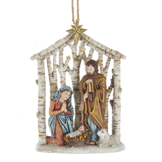 Woodland Nativity Ornament - Tampa Home & Garden Store