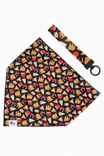 Woodland Tales Dog Bandana & Matching Keychain - Tampa Home & Garden Store