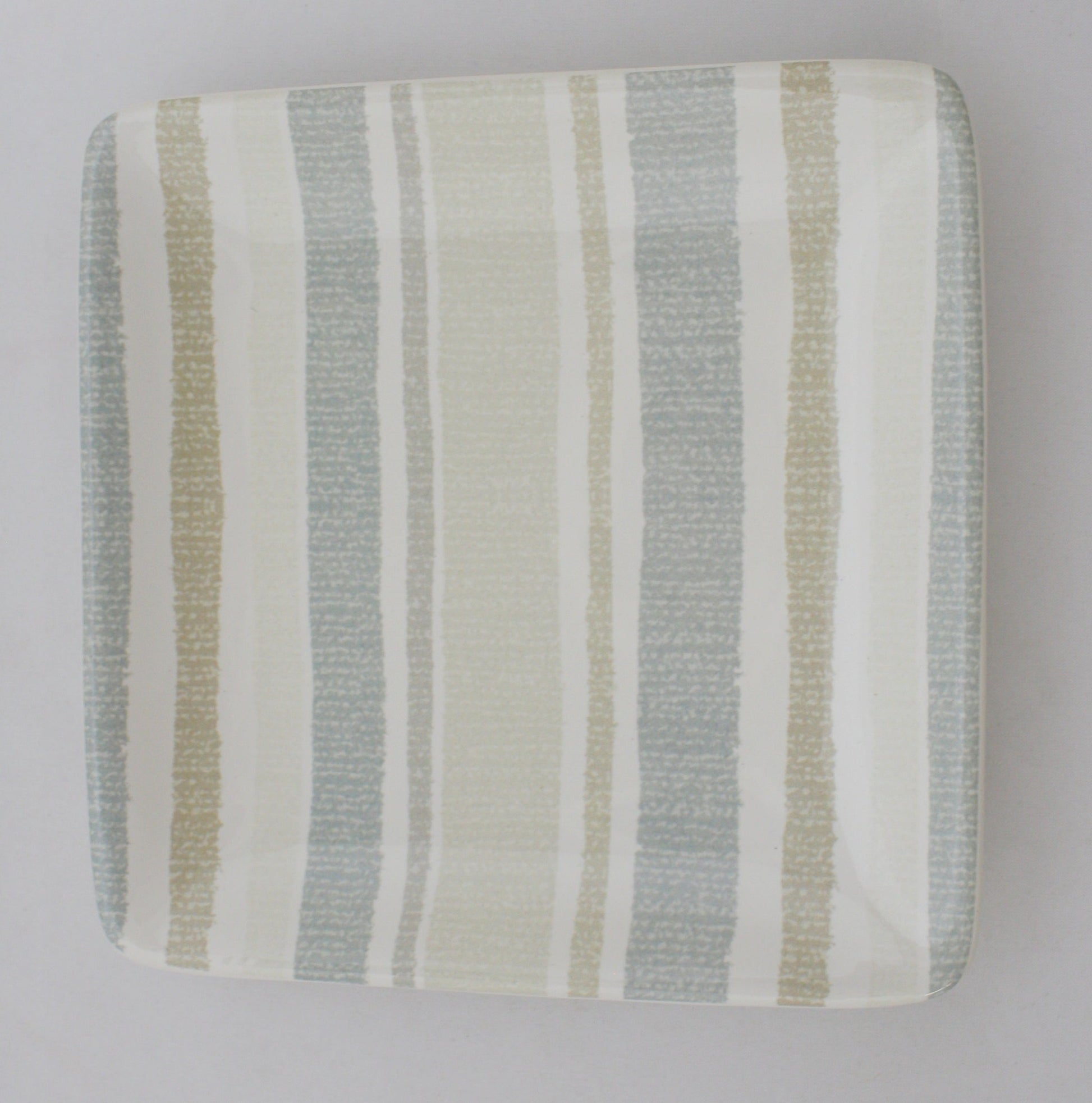 Woodland Walk Canape Plate Stripe - Tampa Home & Garden Store