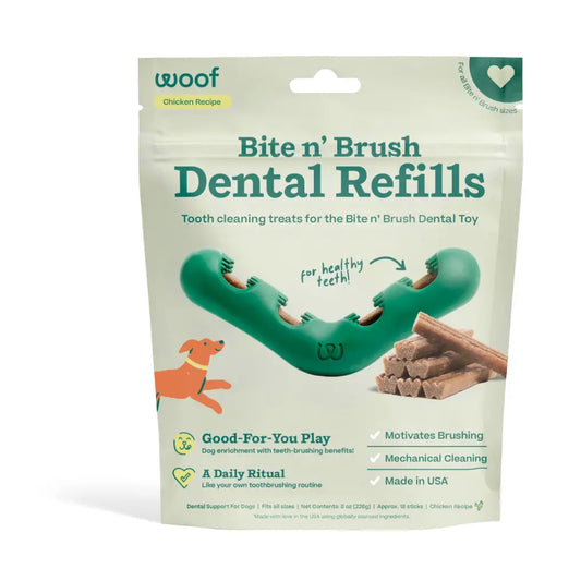 Woof Bite n' Brush Dental Refills - Tampa Home & Garden Store