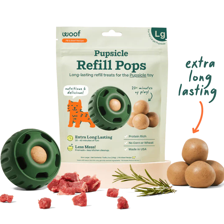 Woof Pupsile Refill Pops - Tampa Home & Garden Store