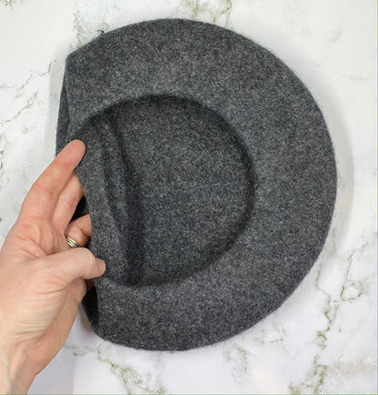 Wool Blend Felt Tam O'Shanter - Scottish Bonnet, Beret Hat - Now in 9 Colors! - Tampa Home & Garden Store