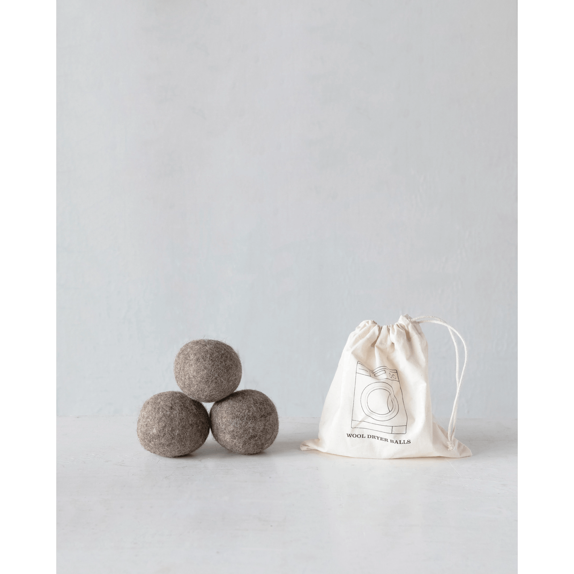 Wool Felt Dryer Balls, Set of 3 - Tampa Home & Garden Store